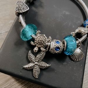 Beach Bangle Bracelet